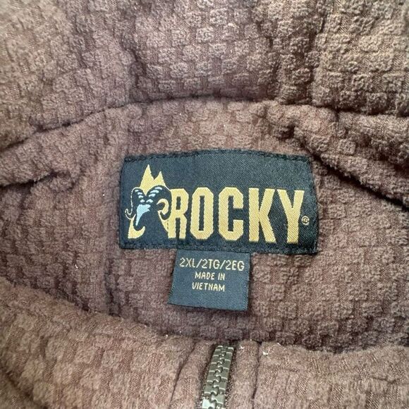 Realtree Rocky Heavy Fleece Camo Coat - Picture 3 of 5